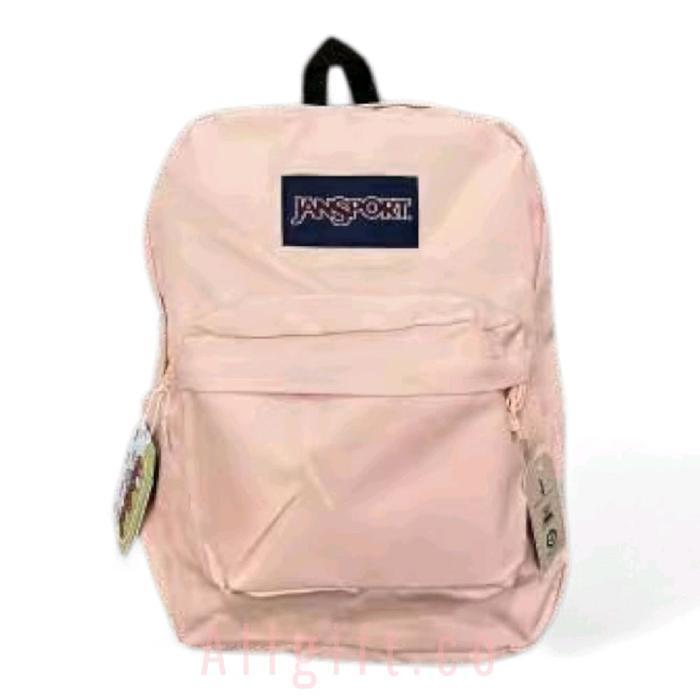 Pink Polos Backpack Tas JS Pink Polos Backpack Jansport Import Ransel Punggung dengan Tempat Laptop 