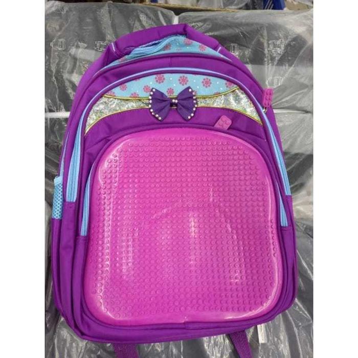 RANSEL SEKOLAH LEGGO TAS RANSEL SEKOLAH LEGGO ANAK SD CEWEK/COWOK KREATIF BISA BONGKAR PASANG SUKA2 