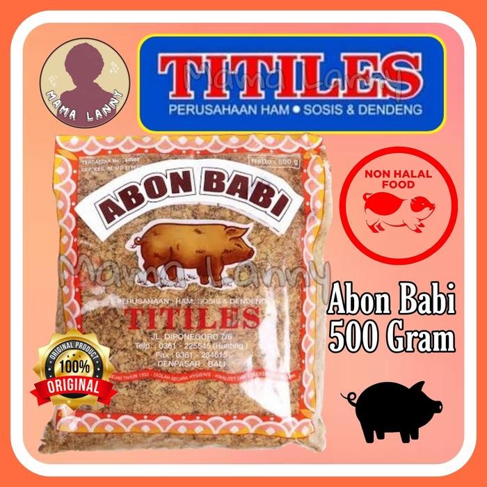 

TERLARIS Abon Babi Titiles 500 Gram READY STOCK