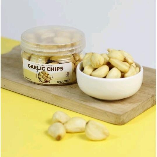 

KERIPIK BAWANG PUTIH GARLIC CHIPS 300ML 400ML 750ML KEMASAN POUCH