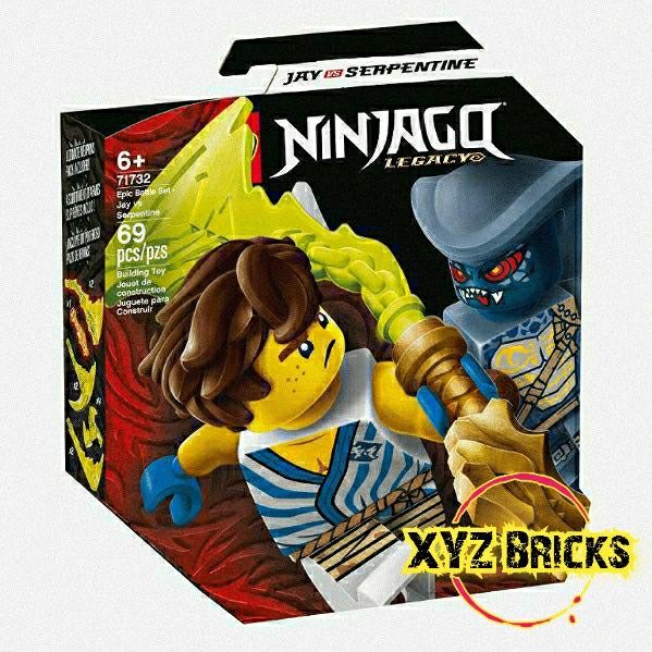 LEGO 71732 - Ninjago Epic Battle Set - Jay vs. Serpentine