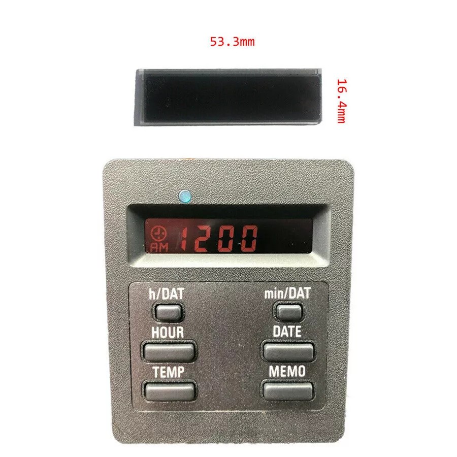 Lcd Display Screen Obc 6-Button Computer Panel For Bmw E28 E30 318I 325I 525I 535I Car Interior