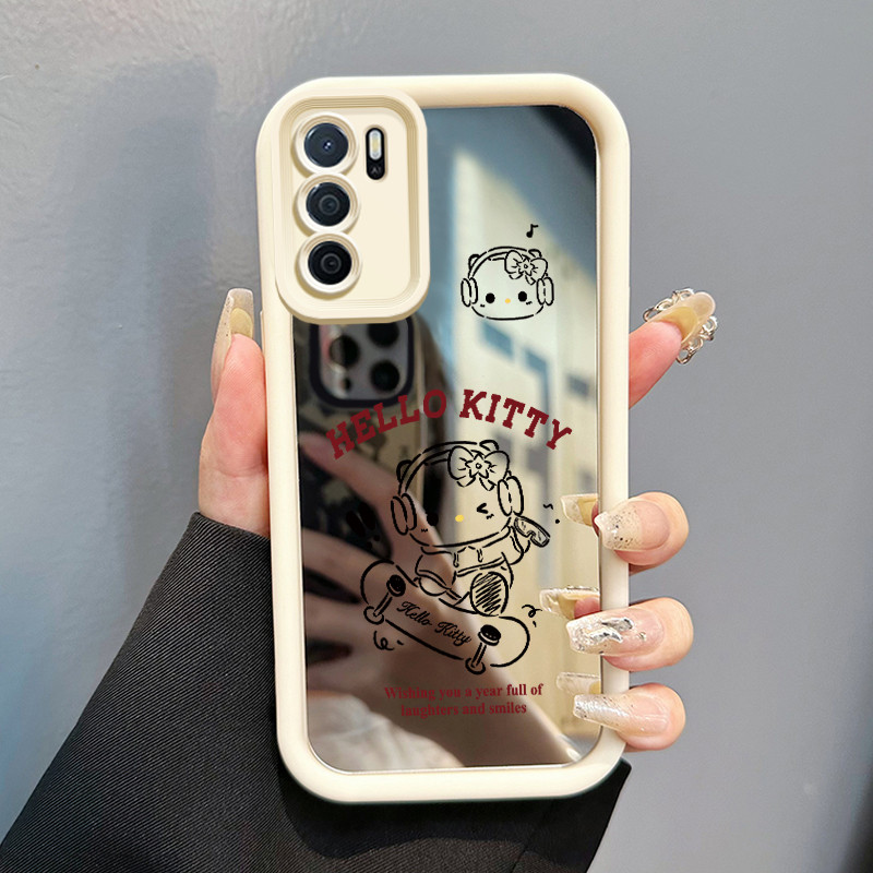 Casing Hp OPPO A16 OPPO A16s OPPO A54s Case Casing pola skateboarding Kesing HP Cesing cermin Kasing