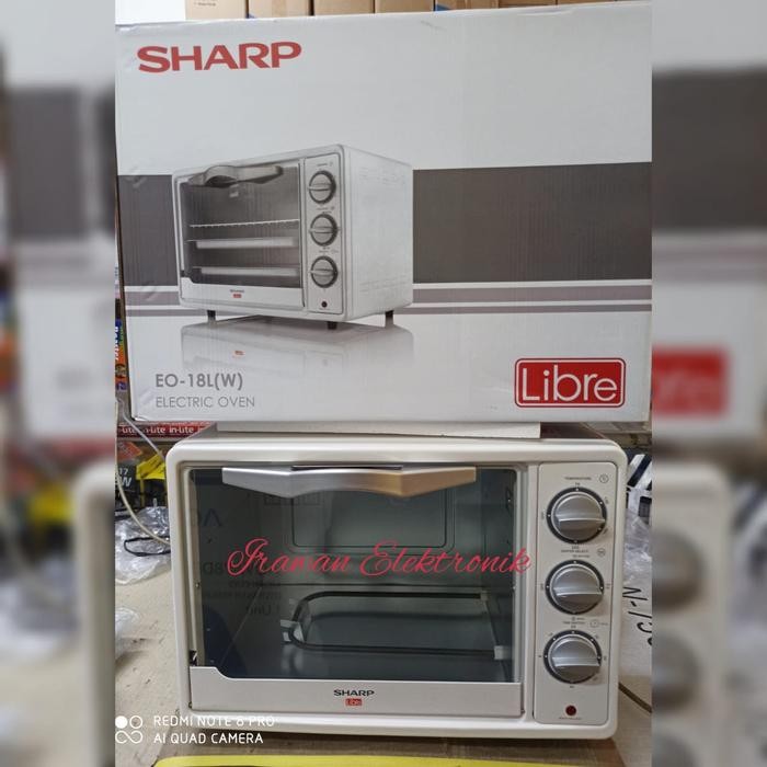 Sharp Oven EO 18 LW EO18L EO18LW Oven Listrik 18L MURAH