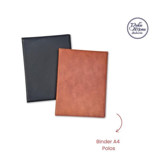 

Buku Menu Jakarta - Buku Menu Kulit Premium Ring Binder 6 Lubang (Tanpa Plastik) A4 Hitam Dan Coklat