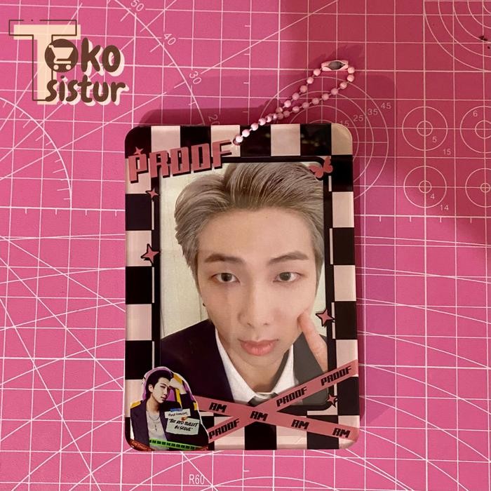 

PHOTOCARD HOLDER ACRYLIC BTS JUNGKOOK RM JHOPE JIMIN