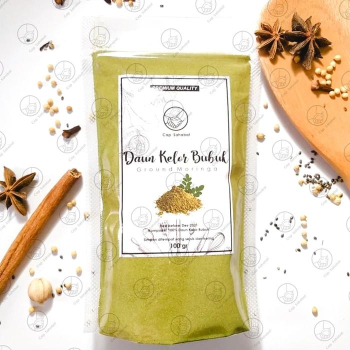 

Premium 100gr Daun Kelor Bubuk / Ground Moringa / Rempah / JSR 100% PREMIUM