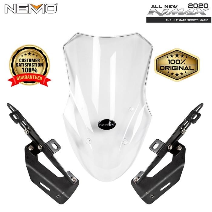 WINDSHIELD / VISOR NEMO TYPE GLADIATOR FOR YAMAHA NMAX NEW 2020