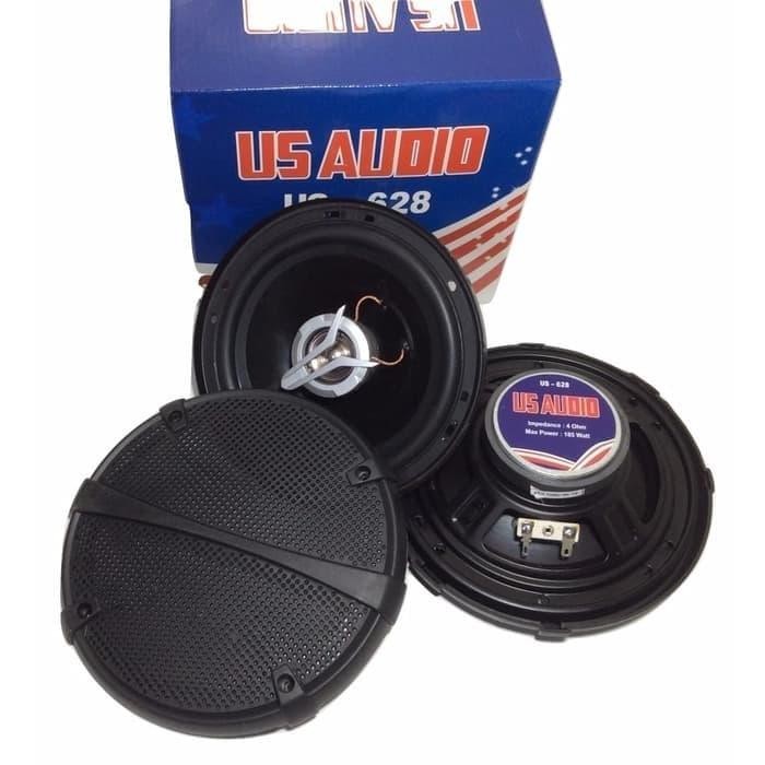 Speaker Coaxial Us Audio Us628 Sepasang 2Way