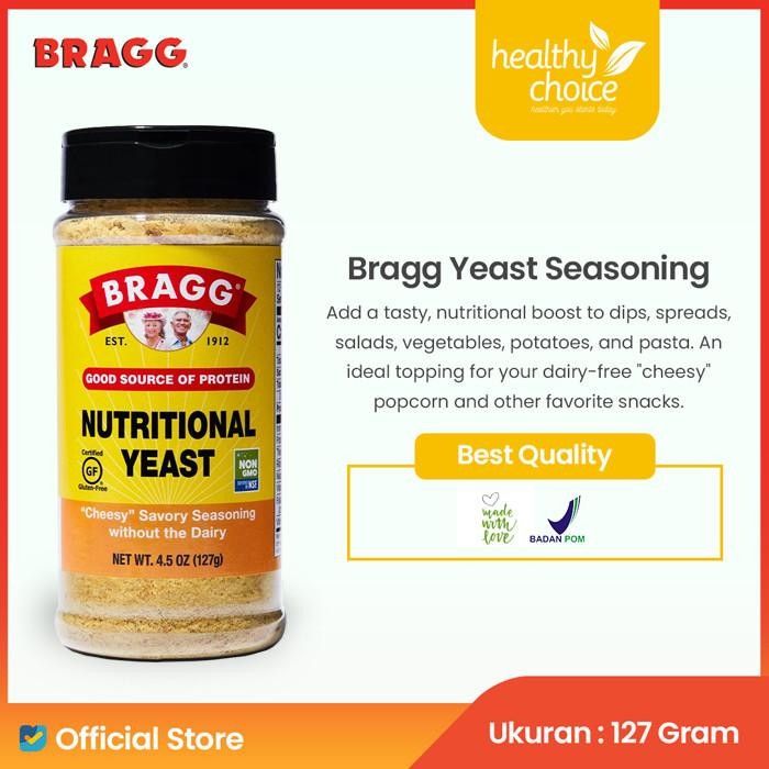 

Pilihan- Bragg Nutrition Yeast Seasoning 127 Gr Ragi Nutrisi Bubuk Organik Pengganti Keju Vegan