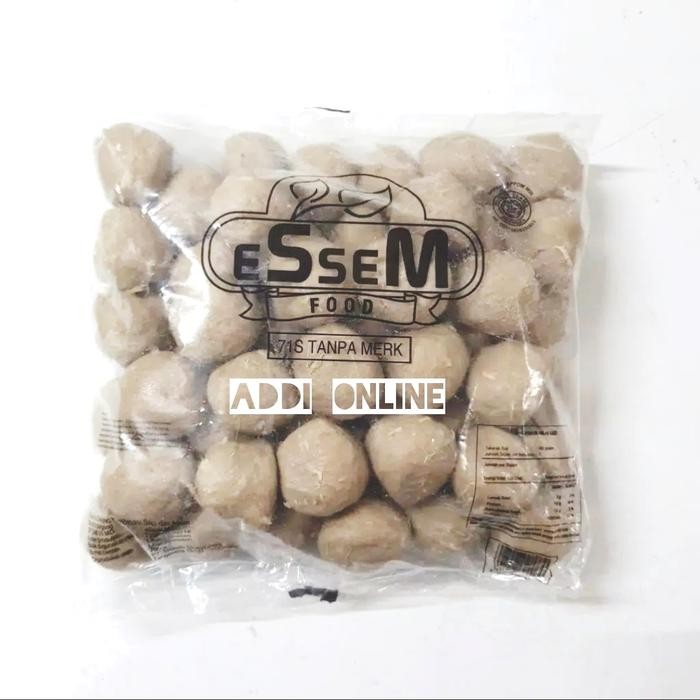 

Pilihan- Bakso Daging Sapi Asli Essem Food Polos Isi 50