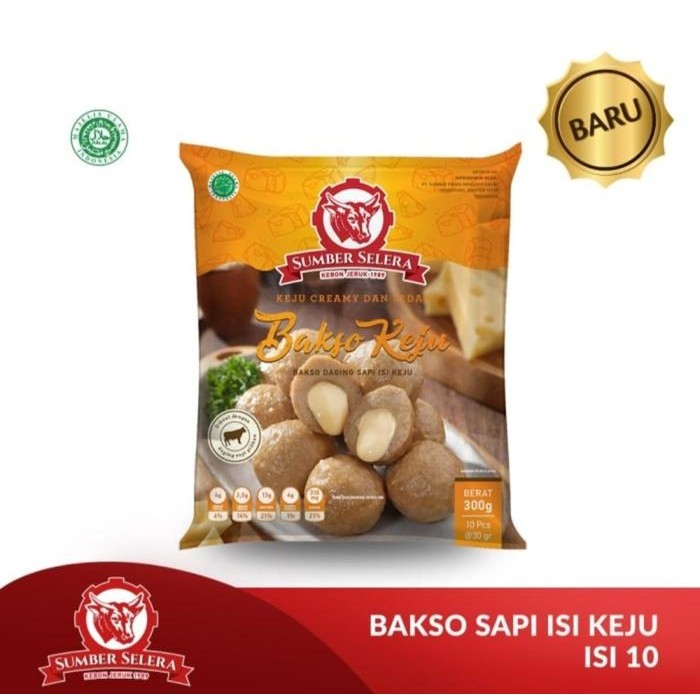 

Pilihan- Sumber Selera Bakso Sapi Isi Keju 300Gram Isi 10