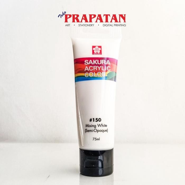 

Pilihan- Sakura Acrylic Mixing White Semi Opaque 75Ml