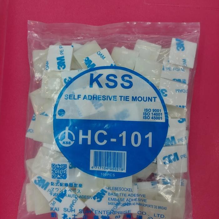 

Kss Hc101/ Kss Self Adhesive Tie Mount / Tie Mount / Hc101