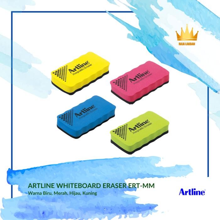 

Penghapus Papan Tulis Magnetic ARTLINE Whiteboard Eraser ERT-MM, Warna Warni - PCS