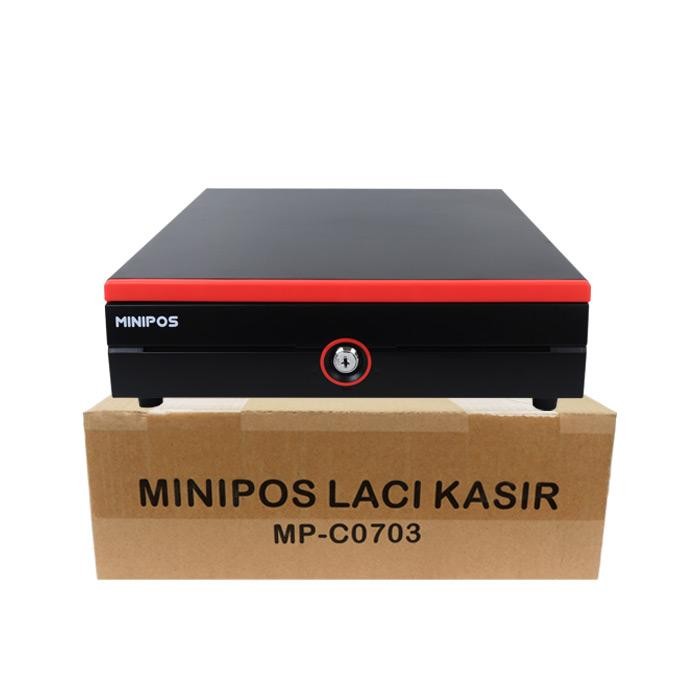 

CASH DRAWER MINIPOS C-0703 LACI UANG MINI KASIR SUPPORT RJ 11 MINIMARKET CAFE RESTO KOTAK BESI 0703