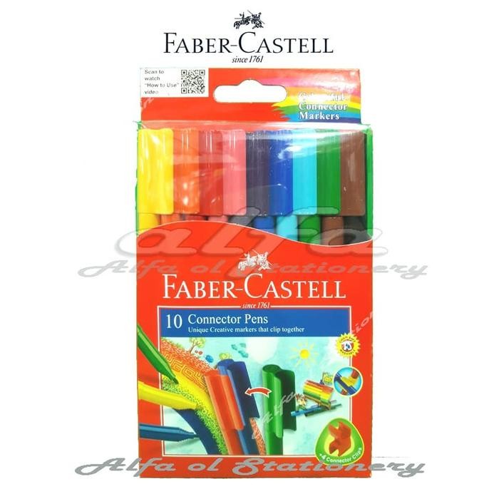 

Connector Pen 10 Faber Castell - Spidol Warna