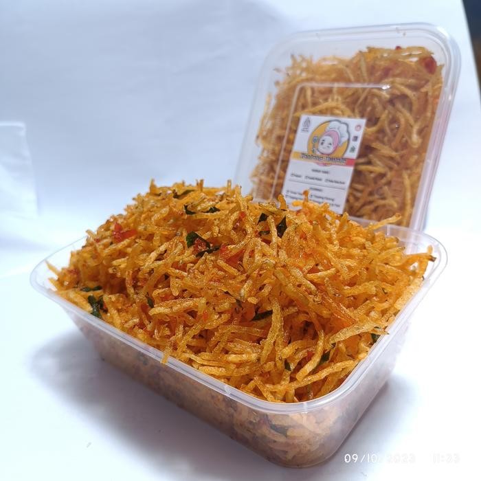 

Pilihan- Kentang Mustofa Sambal Balado Pedas Daun Jeruk Kentang Krispy