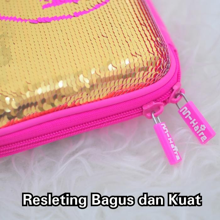 

TEMPAT KOTAK PENSIL HARDTOP SEQUIN SMIGGLE LOOK A LIKE PENCIL CASE