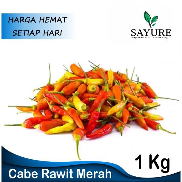 

Pilihan- Cabe Cabai Rawit Merah Murah 1 Kg