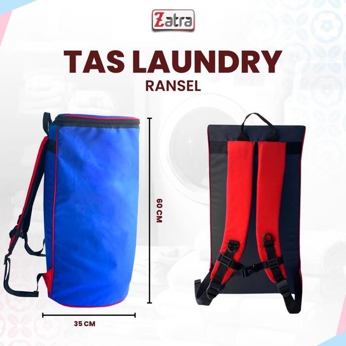 ZATRA TAS LAUNDRY JUMBO RANSEL TAS MULTIFUNGSI KUAT TEBAL