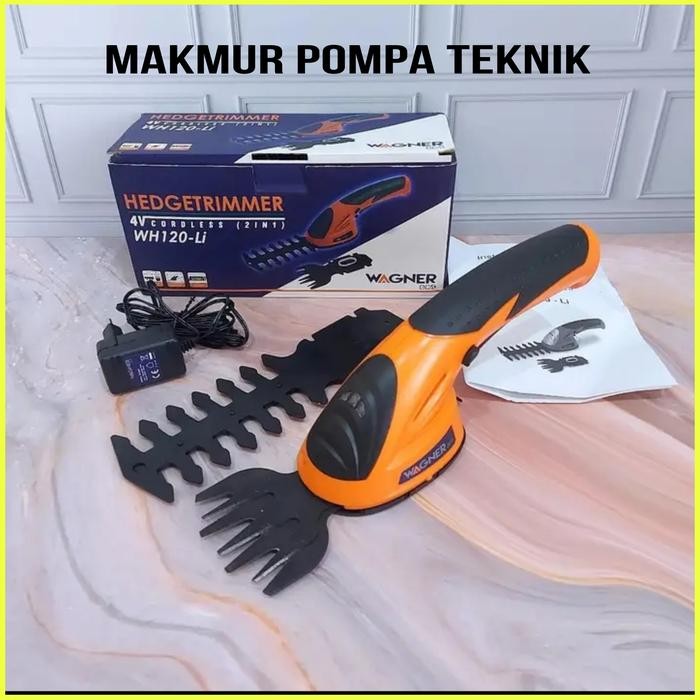 Paling Laris Mesin Pemotong Rumput Wagner Wh 120-Li Mesin Potong Pagar Tanaman Terlariss 