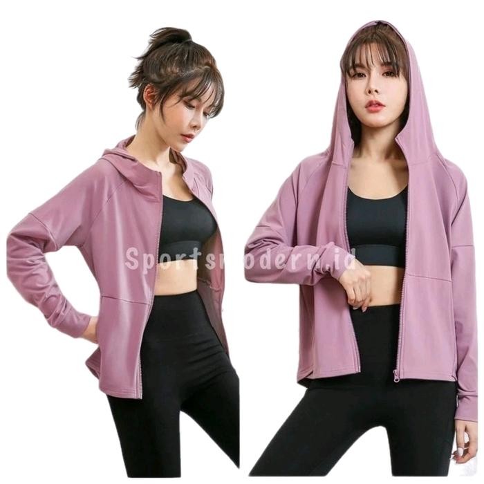 Waldos Sport - Jaket Hoodie Olahraga Wanita