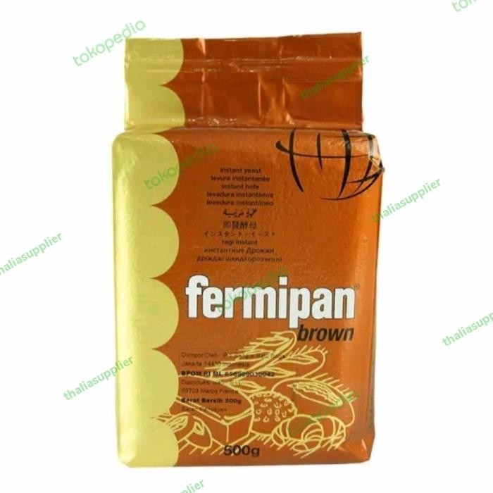 

Pilihan- Fermipan Brown 500Gr Ragi Instant, Pengembang Adonan Roti Dll