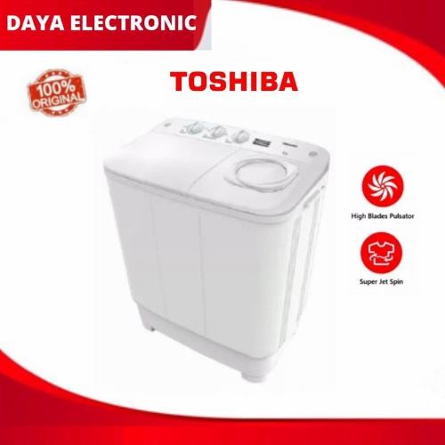 GARANSI RESMI MESIN CUCI 2 TABUNG 9,5 kg / Toshiba VHH95MNWW