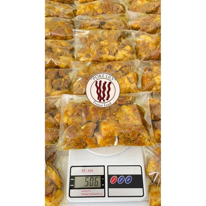 

TERMURAH BABI UNGKEP KUM BUMBU KUNING KHAS BALI 500 GR FROZEN FOOD MAKANAN BEKU READY STOCK