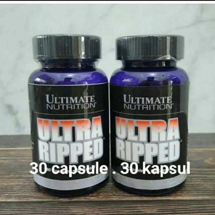 Ultra Ripped 30 Kapsul Original Fat Burner Ultimate Nutrition