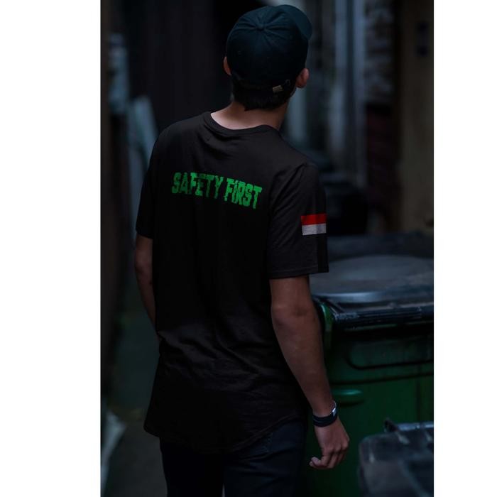Pilihan- Baju Kaos Safety First K3 Keselamatan Kerja
