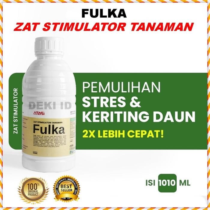 Fulka 1 Liter Zat Stimulator Tanaman Pupuk Anti Stres Keriting