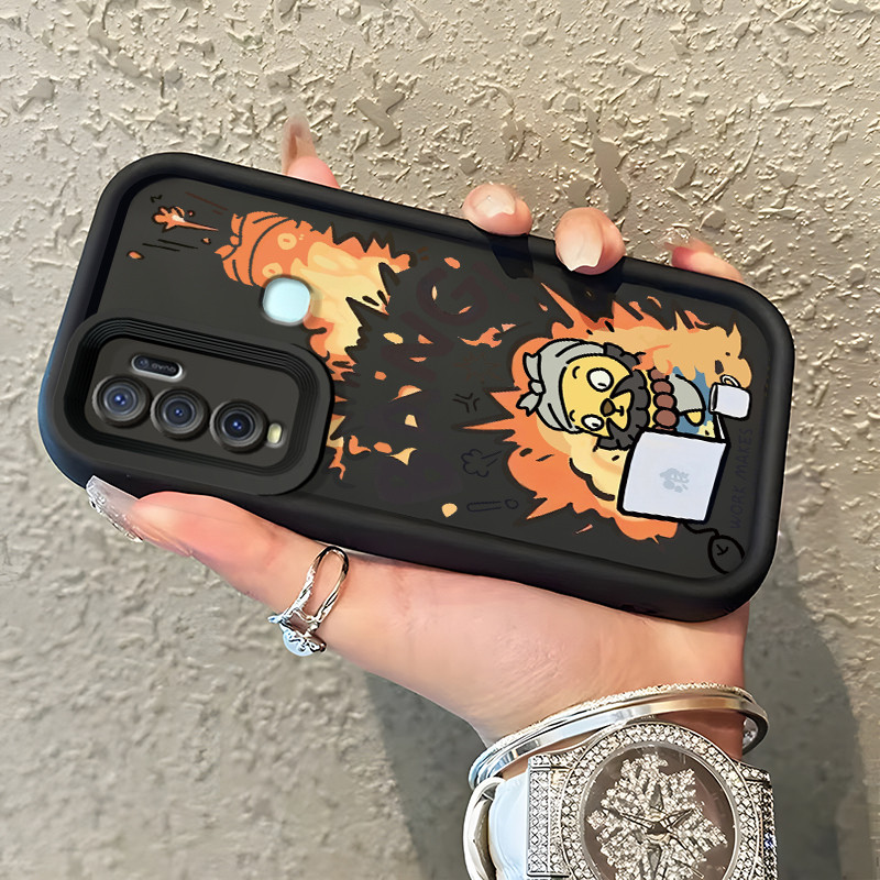 Casing Hp VIVO Y50 VIVO Y30 VIVO Y30i Case Softcase Kesing Situasi pekerja saat ini pola Casing sili