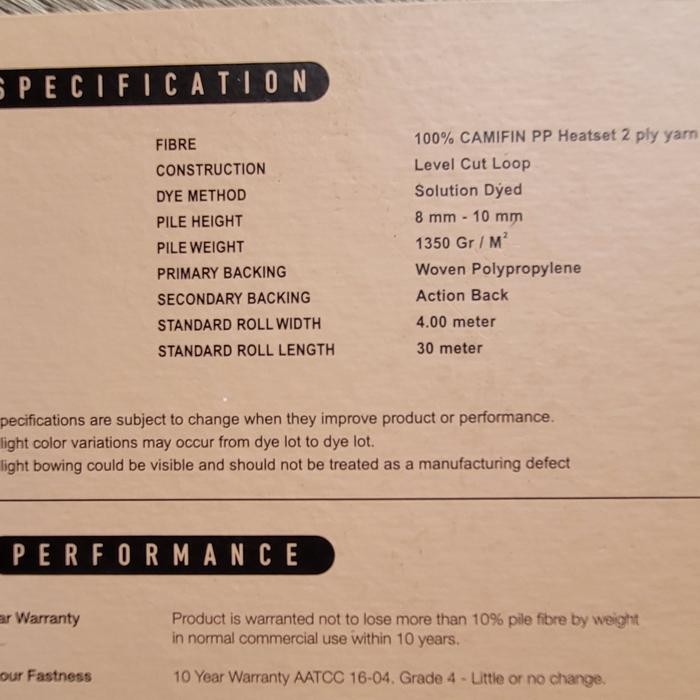 Pilihan- Karpet Rocha Meteran Murah