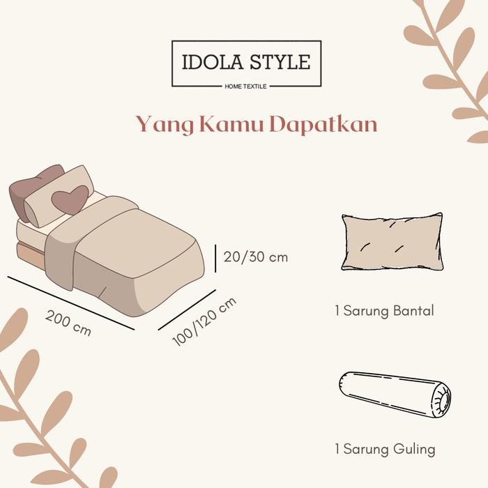 Sprei Veronica 100 / 120 / 160 / 180 T20 Cm Vr-Mp-8077