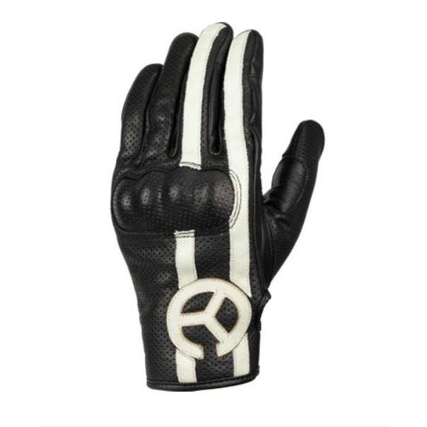 GLOVE YELLOW CORN YG-248 BLACK/IVORY LEATHER GLOVE ORIGINAL