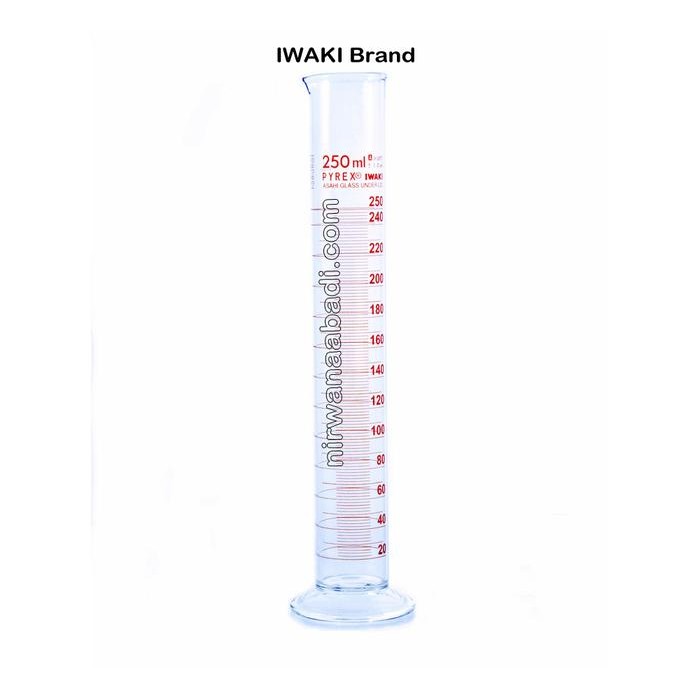 

OJ Gelas Ukur 25ml Kaca IWAKI 3022-25N Klas A, Measuring Cylinder Class A