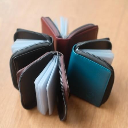 

OJ Sendy Leather Dompet Kartu Tempat Logam Mulia Antam Card Holder MAPLE