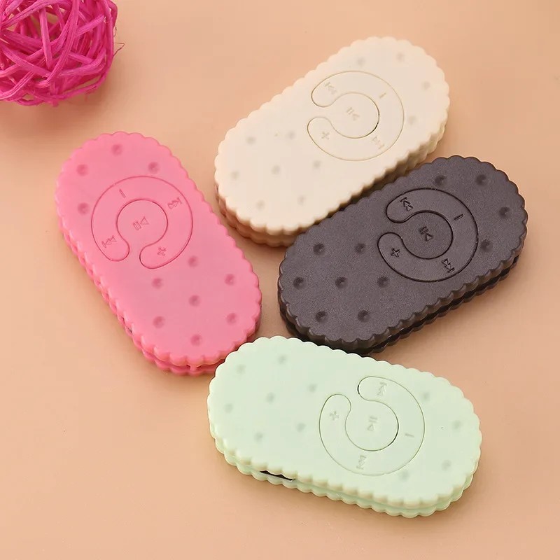 

New Cute Cartoon Mp3 Portable Student Mini Clip Sports Card Mp3 High Quality Music Player Children'S