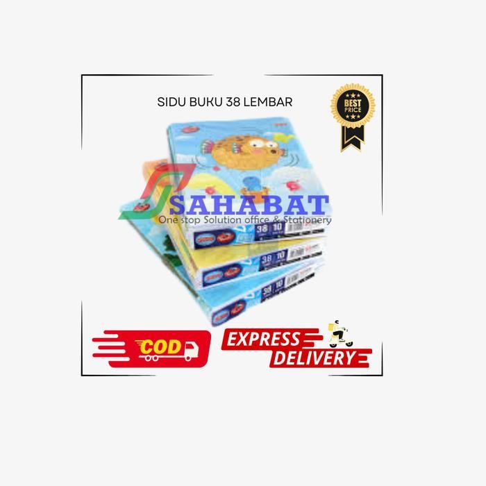 

New SIDU BUKU 38 LEMBAR 1 PAK ISI 10 BUKU BUKU SEKOLAH