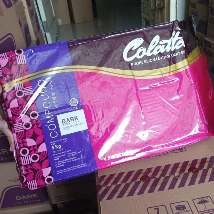 

Stok Baru COLATTA DARK COMPOUND 5 KG //COKLAT COLATTA // DCC COLATTA