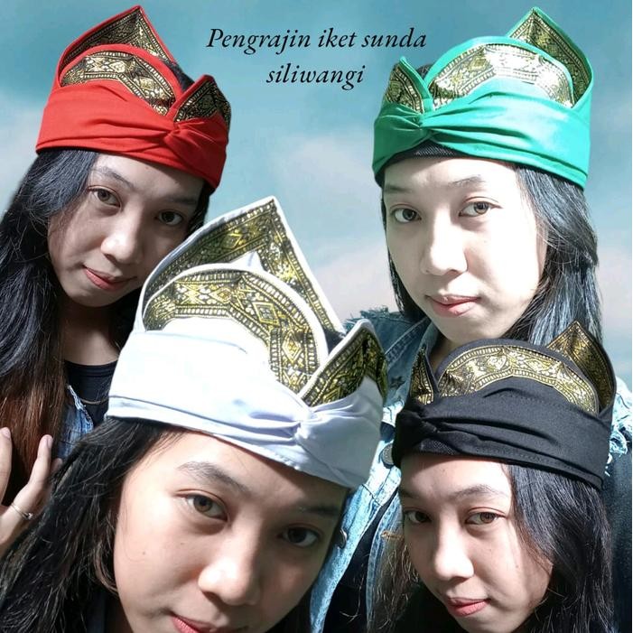 iket suliwa iket kepala sunda iket sunda praktis ,totopong ,bendo iket silat blangkon sunda udeng