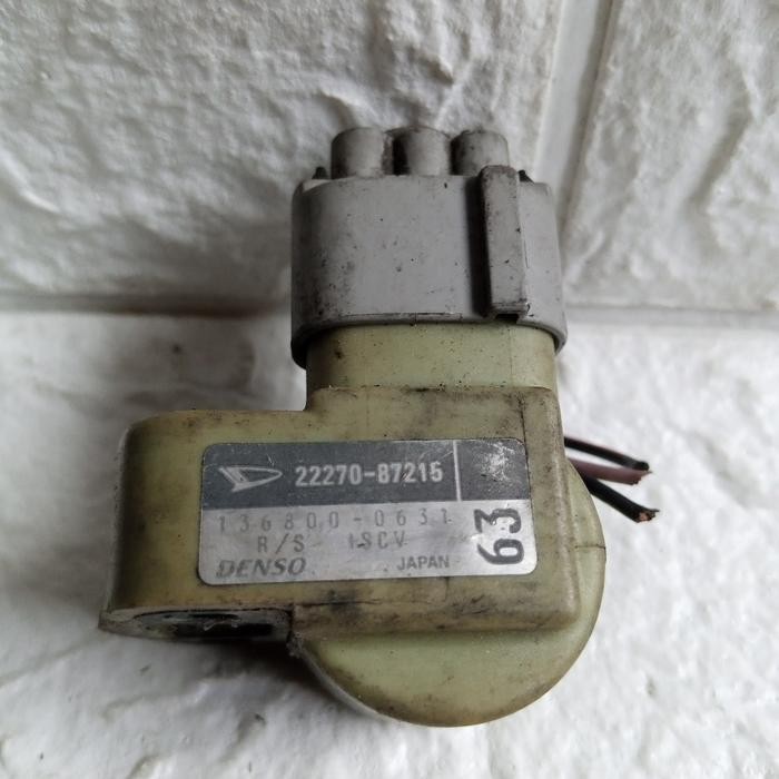 Idle Air control Valve 22270 87216 (136800-0631) Denso Original