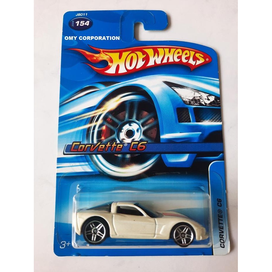 Pilihan- Hot Wheels Hotwheels Corvette C6 Corvette Putih 2006 Corvette C6 Pr5
