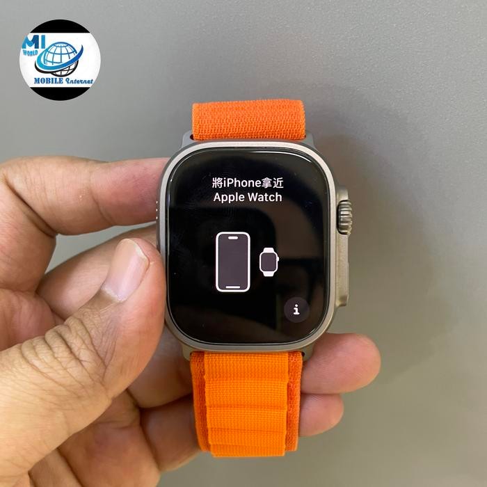 Apple Watch Ultra 1 49mm Original resmi ibox iwatch Ultra murah bekas