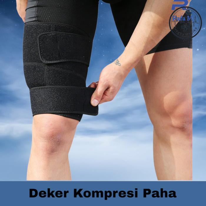 Terbaru Deker Kompresi Paha Aolikes / Penyangga Paha / Deker Paha