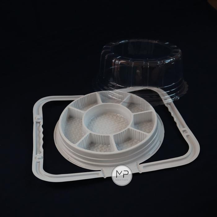 NEW Mika Tumpeng Mini GAGANG SEKAT 8 PUTIH /Tumini dapur solo -10pcs