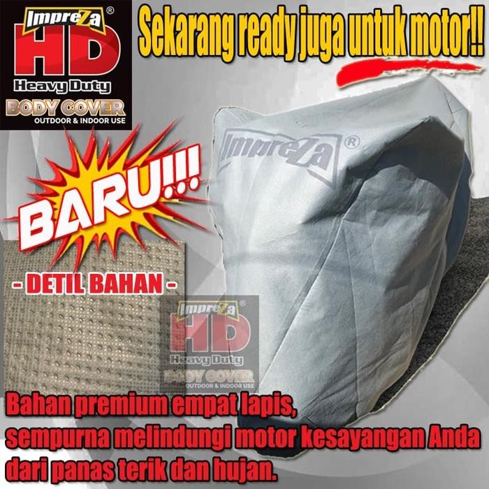 Cover Motor Outdoor Impreza Hd Ninja Trail Ducati Harley (250Cc Lebih)
