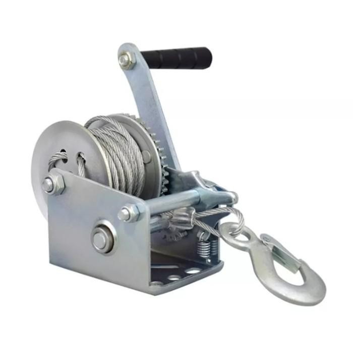 KATROL GULUNGAN KEREKAN MANUAL INCLUDE TALI SLING 650CM KANOPI SLEDING